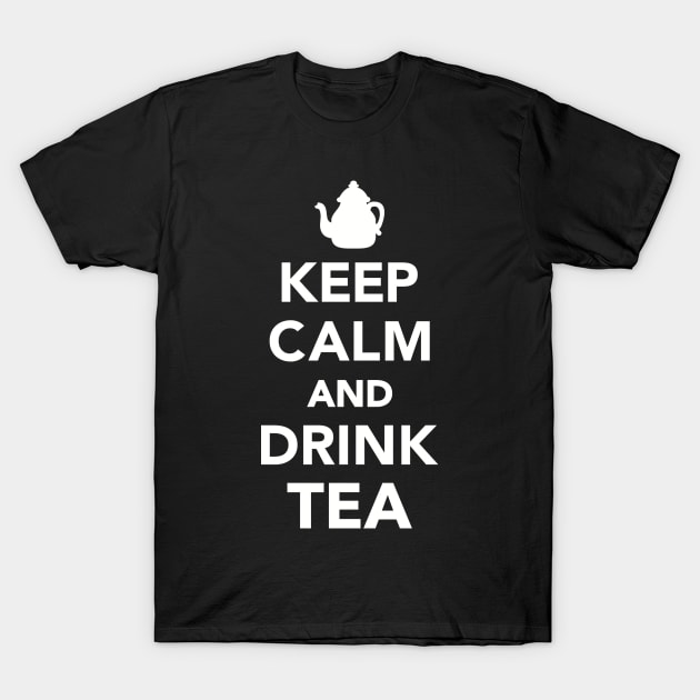 Keep Calm And Drink Tea T-Shirt by Designzz